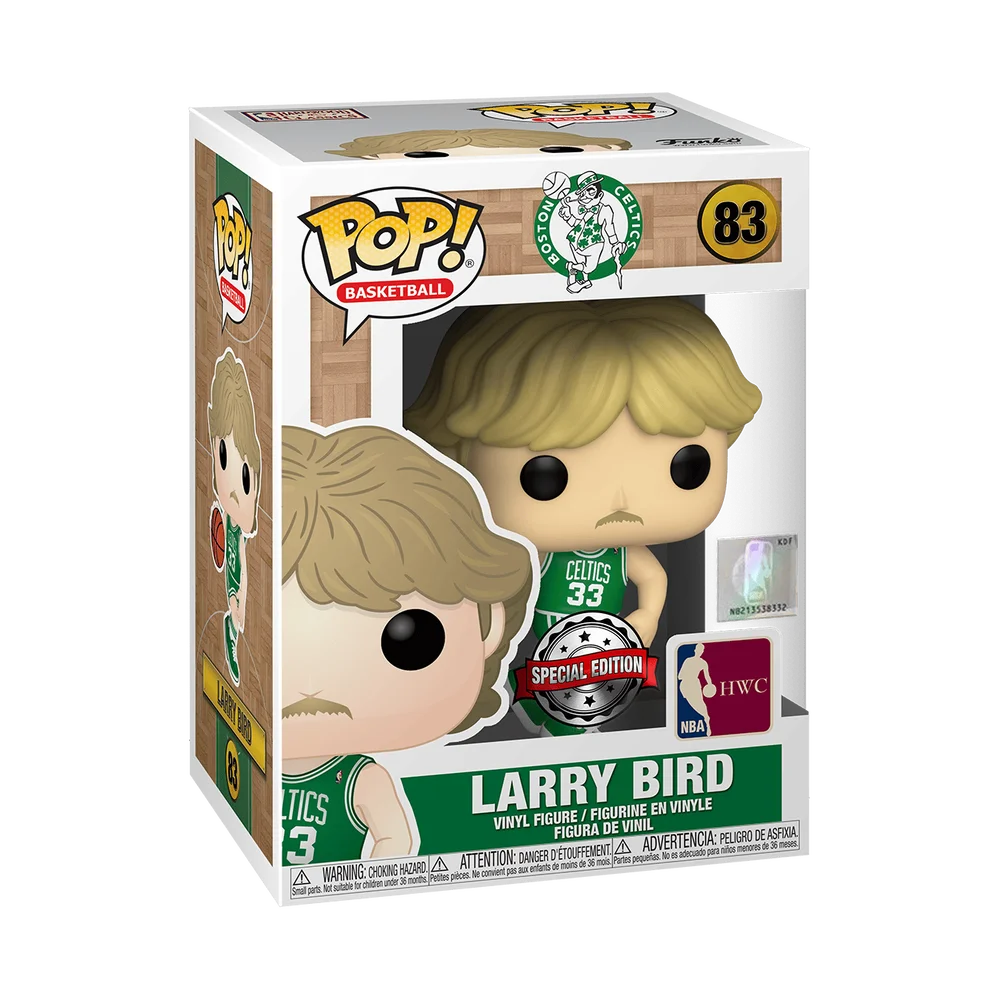 Funko POP! NBA NBA: Celtics- Larry Bird(Away Uniform) 83 (Exclusive) *Na zamówienie