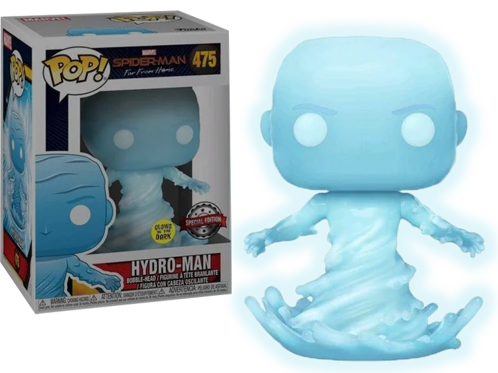 Figurka Funko POP Marvel Spider-Man: Hydro-Man 475 Special Edition Glow in the dark