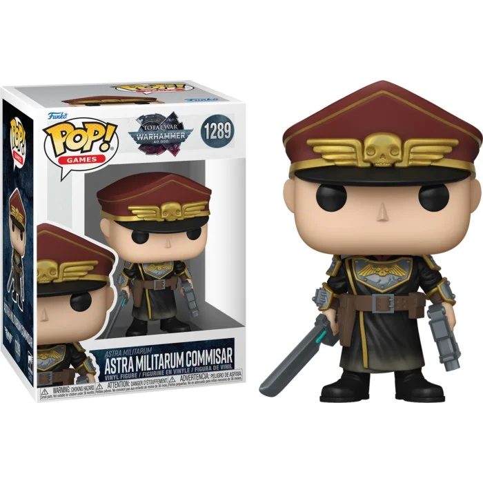 Funko POP! Total War: Warhammer 40,000 - Astra Militarum Commisar #1289