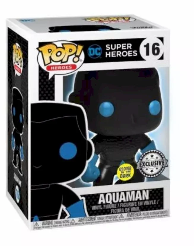 Figurka DC Comics Justice League Funko POP Aquaman Silhouette Exclusive 16