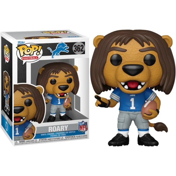 Funko POP! NFL Football: Mascots - Detroit Lions Roary #362