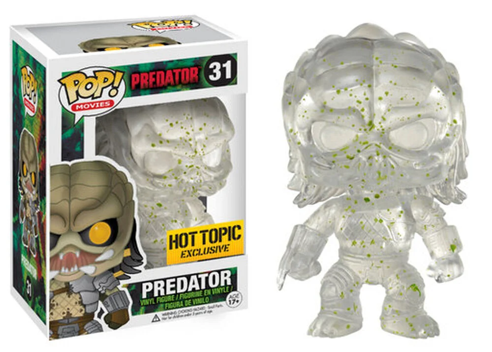 Funko POP! Predator Translucent Predator w/Alien Splatter 31 *Na zamówienie