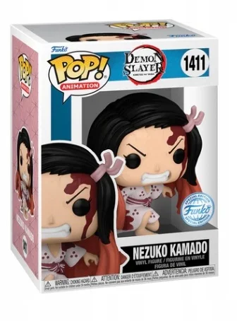 Figurka Funko POP! Demon Slayer Nezuko Kamado 1411 Exclusive* Uszkodzony Box – zdjęcie 2