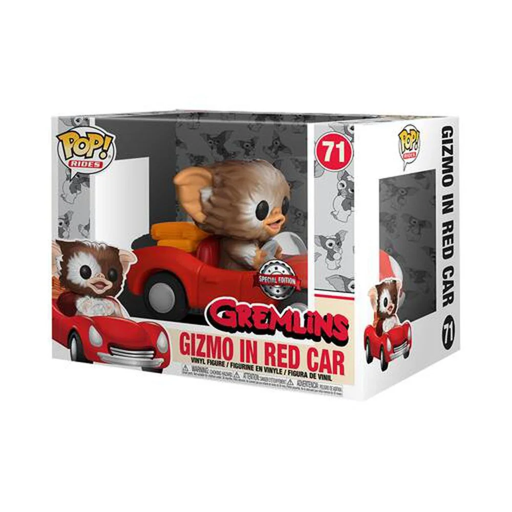 Funko POP! Gremlins Rides: Gremlins - Gizmo in Red Car 71 (Exclusive) *Na zamówienie