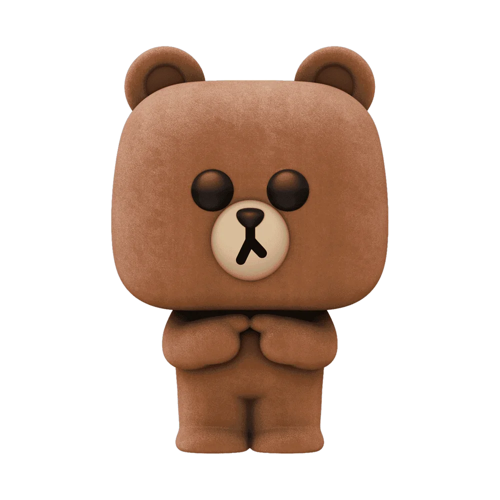 Funko POP! Line Friends Brown (Flocked) *Na zamówienie