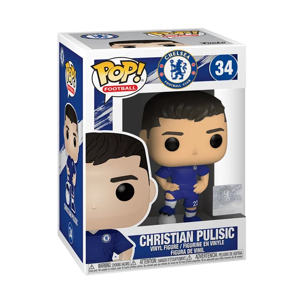 Funko POP! Soccer Football: Chelsea - Christian Pulisic 34 (Exclusive) *Na zamówienie