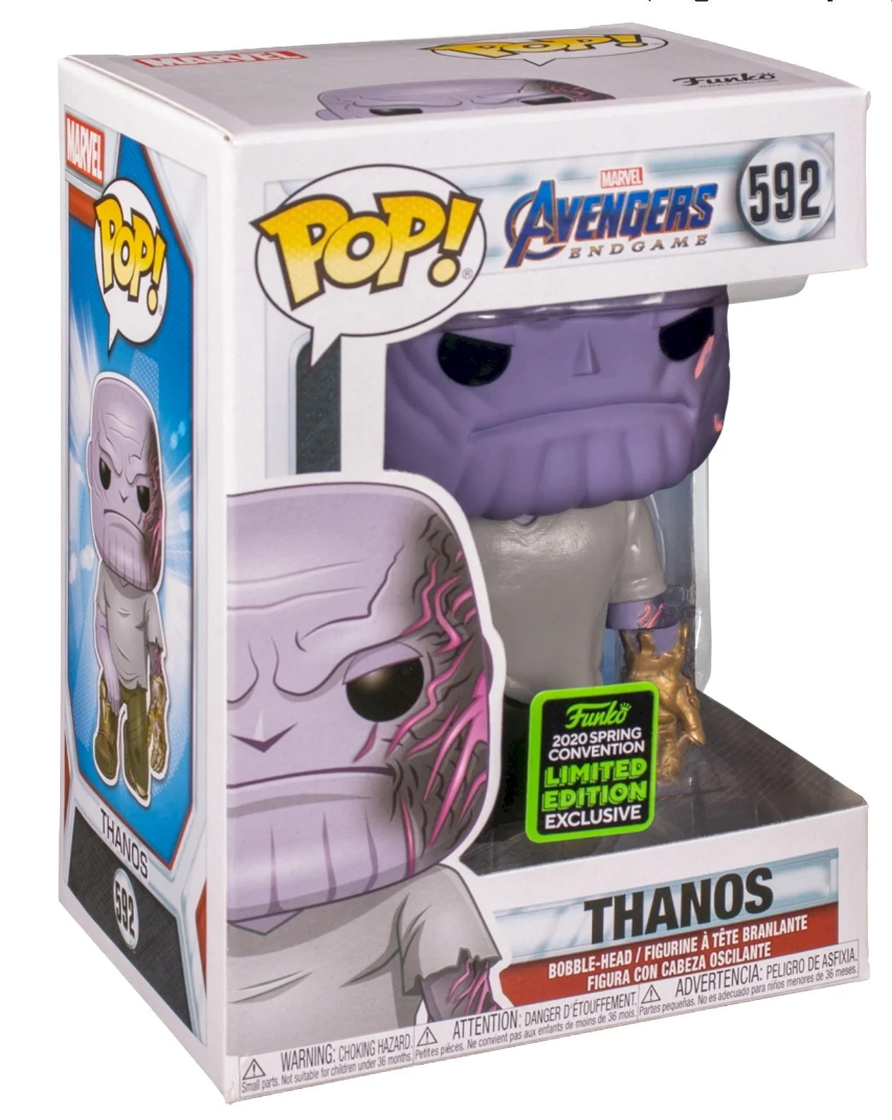 Figurka Funko POP! Avengers 4 Endgame - Thanos with Detachable Arm Special Edition #592 – zdjęcie 3