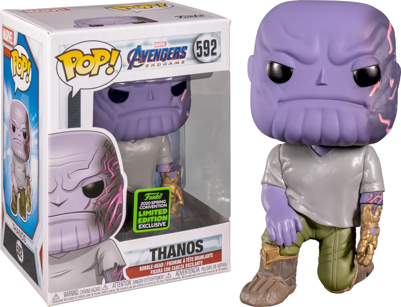 Figurka Funko POP Avengers 4: Endgame - Thanos with Detachable Arm 592 Exclusive
