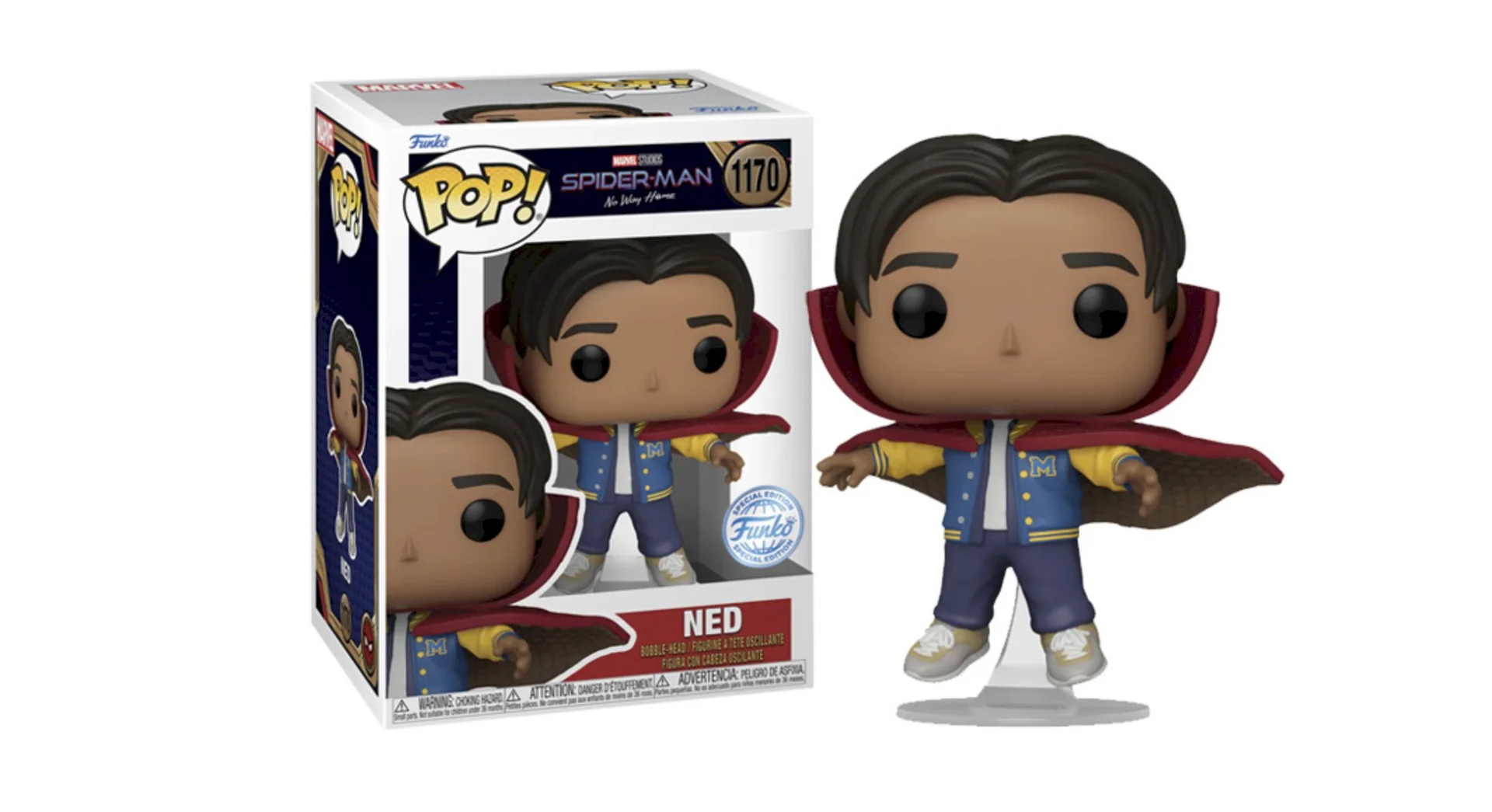 Figurka Funko POP Marvel: Spider-Man No Way Home - Ned 1170 Exclusive