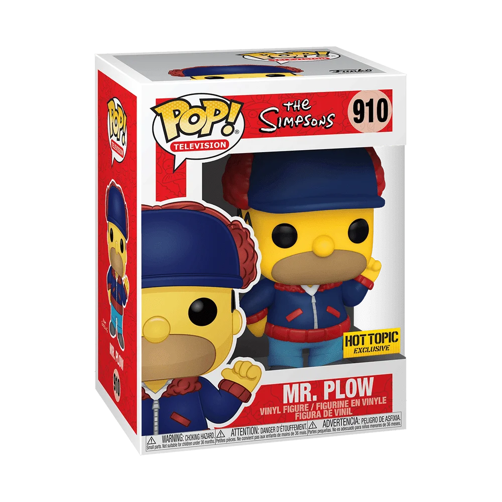 Funko POP! The Simpsons Animation: Simpsons- Mr. Plow Homer 910 (Exclusive) *Na zamówienie