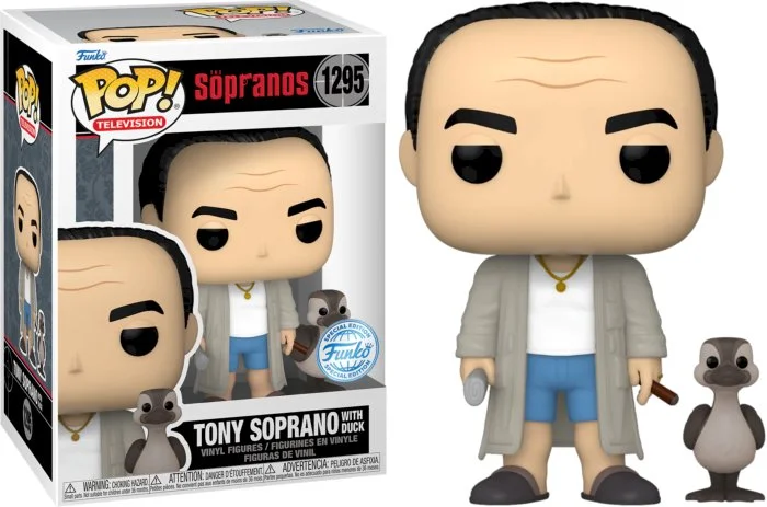 Figurka Funko POP The Sopranos: Tony with duck 1295 Exclusive