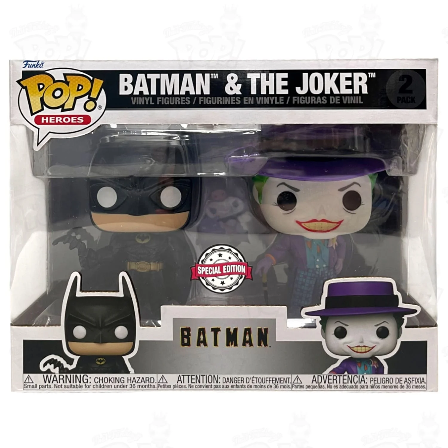 Figurka Funko POP! 2-Pack DC Heroes Batman & The Joker Special Edition