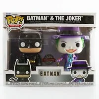 Figurka Funko POP 2-Pack DC Heroes: Batman & The Joker Exc