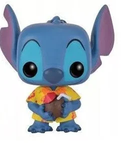Figurka Funko POP! Lilo & Stitch  Aloha Stitch 203 Hottopic Exclusive uszkodzony box – zdjęcie 2