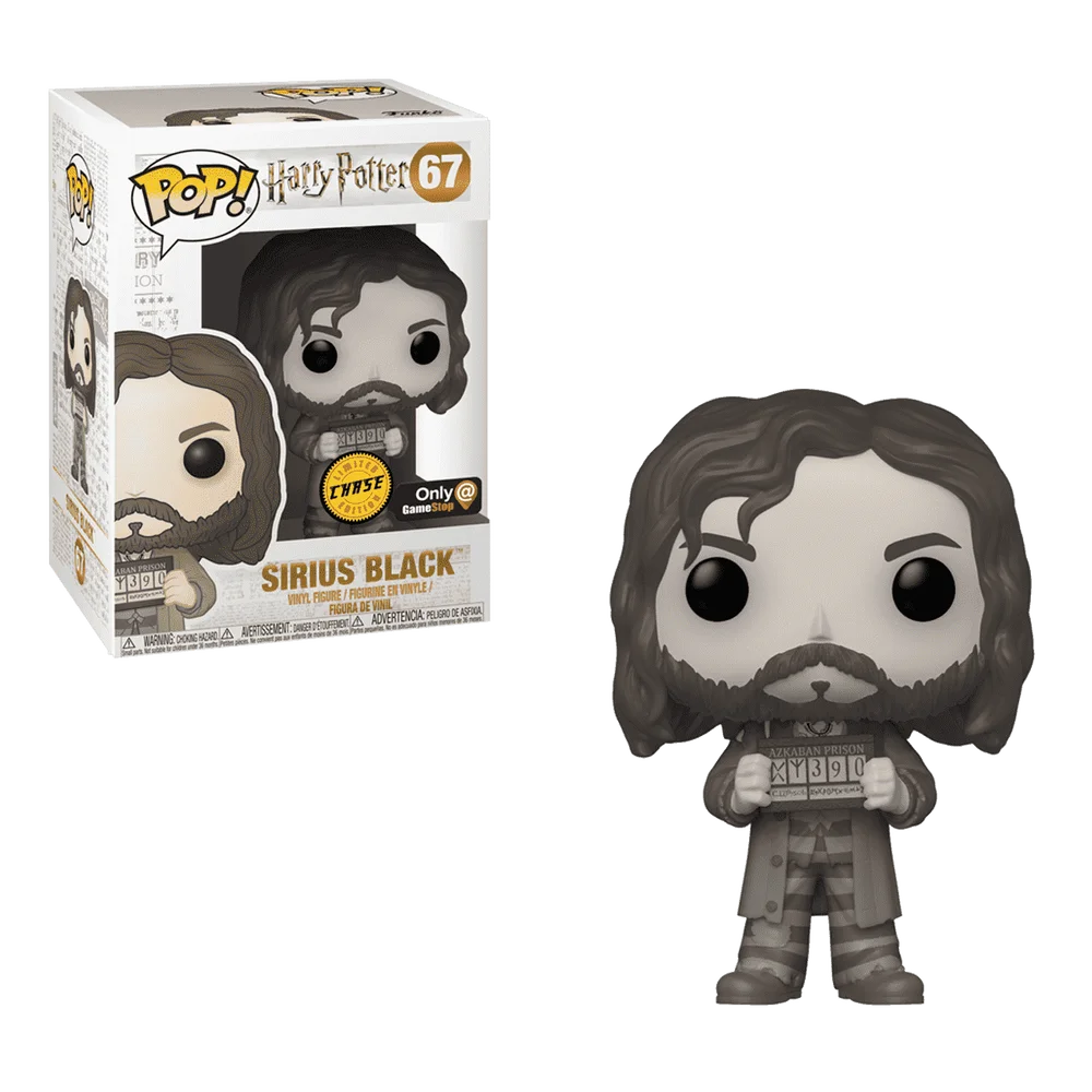 Funko POP! Harry Potter GSB POP HP - Sirius in Azkaban Outfit B&W CHASE 67 (Chase) *Na zamówienie