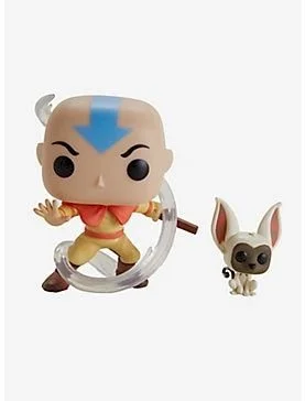 Figurka Funko POP! Avatar The Last Airbender Aang with Momo #534 *Na zamówienie – zdjęcie 3
