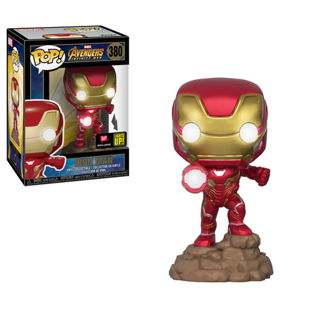 Funko POP! Marvel Avengers Infinity - Iron Man w/Light 380 (Exclusive) *Na zamówienie