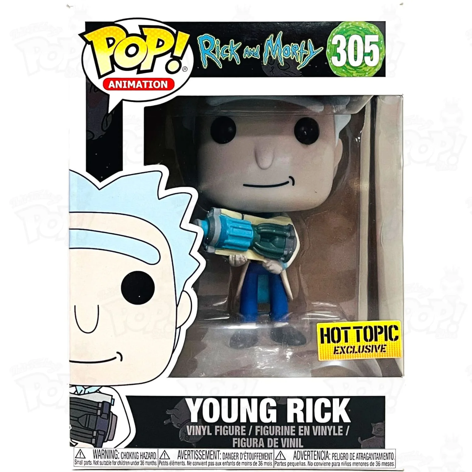 Figurka Funko POP! Rick And Morty Young Rick Hottopic Hot Topic #305