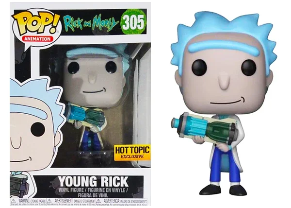 Figurka Funko POP Rick And Morty Young Rick 305 Hottopic