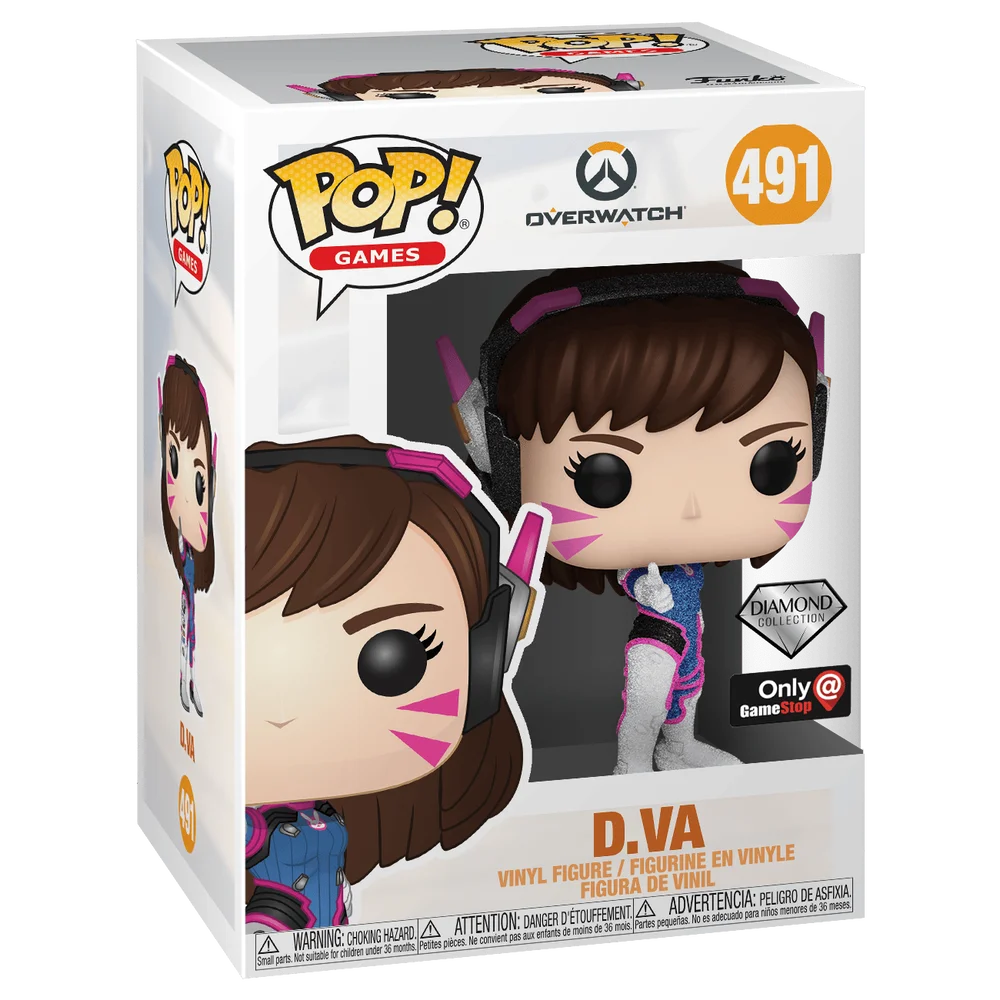 Funko POP! Overwatch Games: Overwatch - D.Va (DGLT) 491 (Exclusive) *Na zamówienie