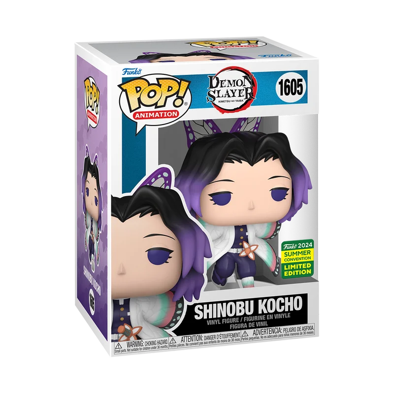 Figurka Funko POP Demon Slayer Shinobu Kocho 1605 SDCC *Na zamówienie