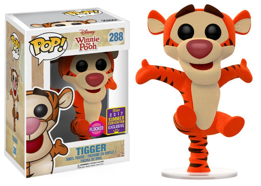 Funko POP! Disney Winnie the Pooh - bouncing Tigger (FL) 288 (Flocked) *Na zamówienie
