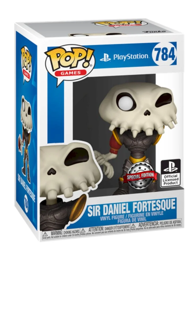 Figurka Funko POP MediEvil: Sir Daniel Fortesque 784 Exc Metallic *Na zamówienie – zdjęcie 2