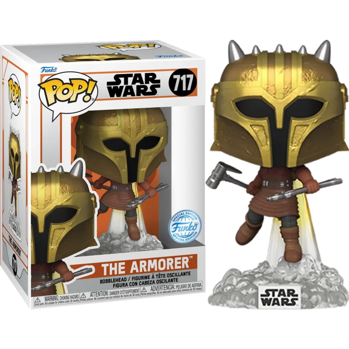Funko POP! Star Wars The Mandalorian - The Armorer Special Edition #717