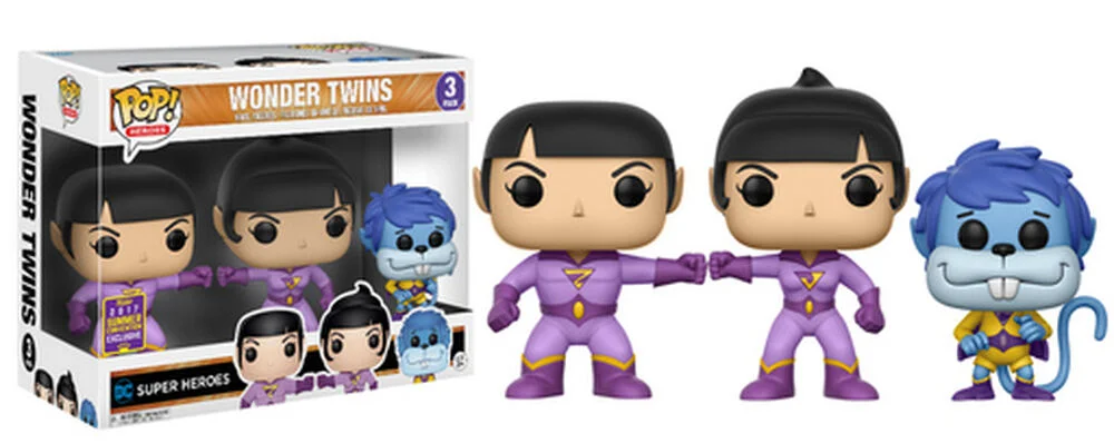 Funko POP! DC Comics Wonder Twins - 3 Pack - Zan, Jayna, Gleek 3 (Exclusive) *Na zamówienie
