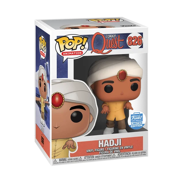 Funko POP! Johnny Quest Animation: Jonny Quest - Hadji 826 (Special Edition) *Na zamówienie