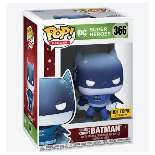 Figurka DC Holiday Funko pop Silent Knight Batman 366