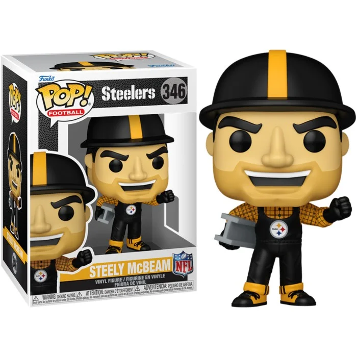 Funko POP! NFL Football: Mascots - Pittsburg Steelers Steely McBeam #346