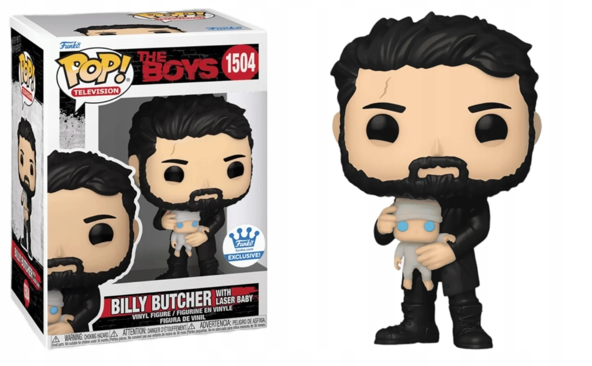 Funko pop The Boys - Billy Butcher with Laser Baby 1504 Funko Exclusive *Na zamówienie