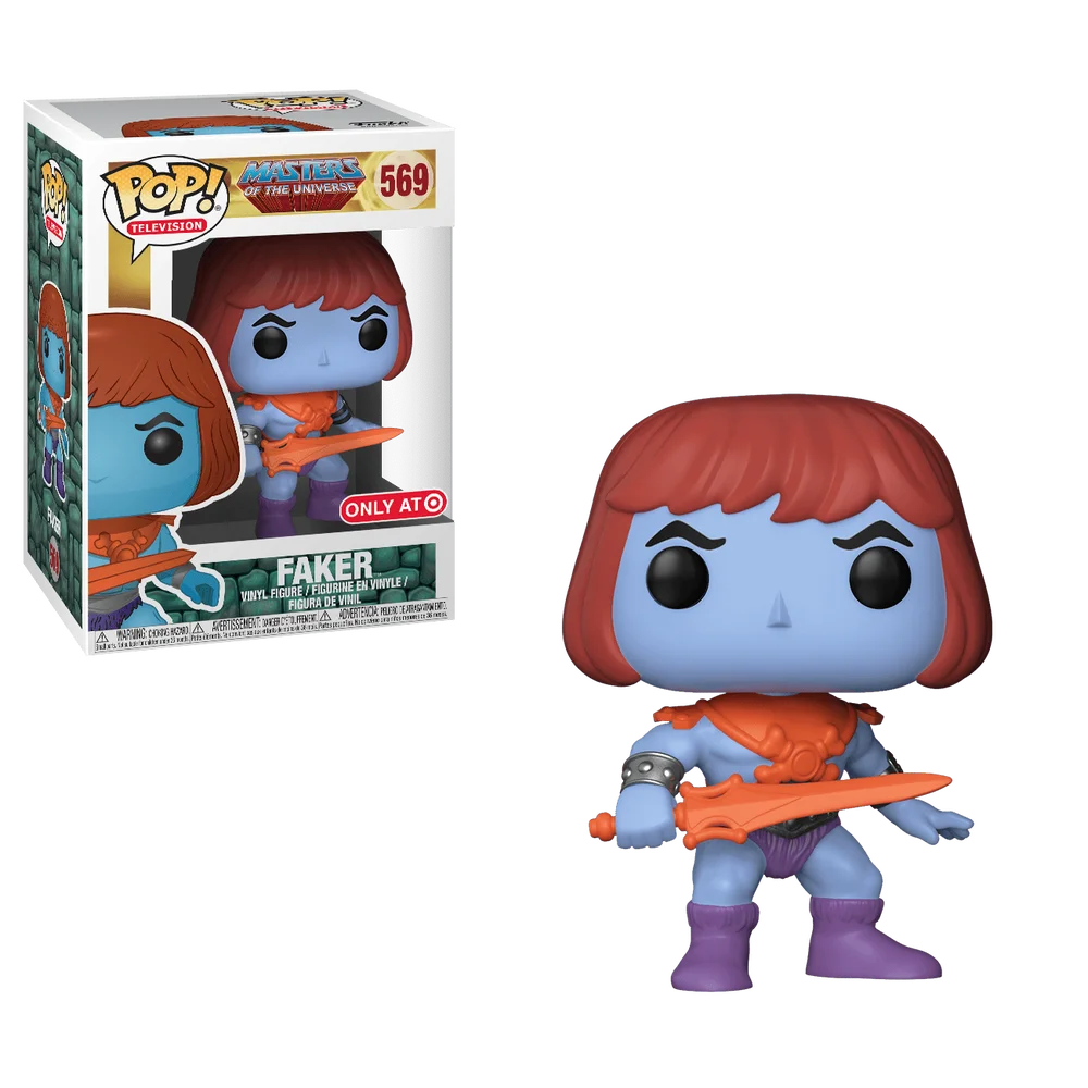 Funko POP! Masters of the Universe MOTU S2- Faker 569 (Exclusive) *Na zamówienie