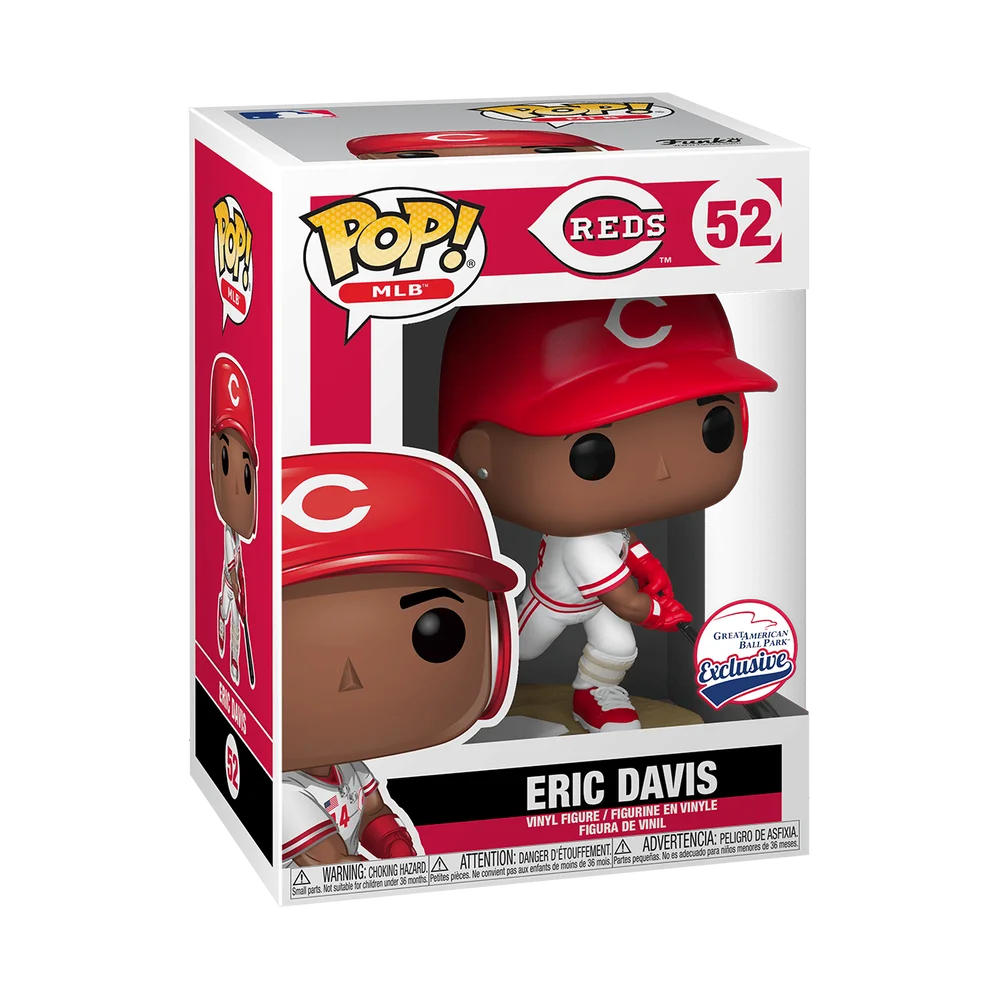 Funko POP! MLB MLB:CincinnatiReds-EricDavis(StadiumGiveaway) 52 (Exclusive) *Na zamówienie