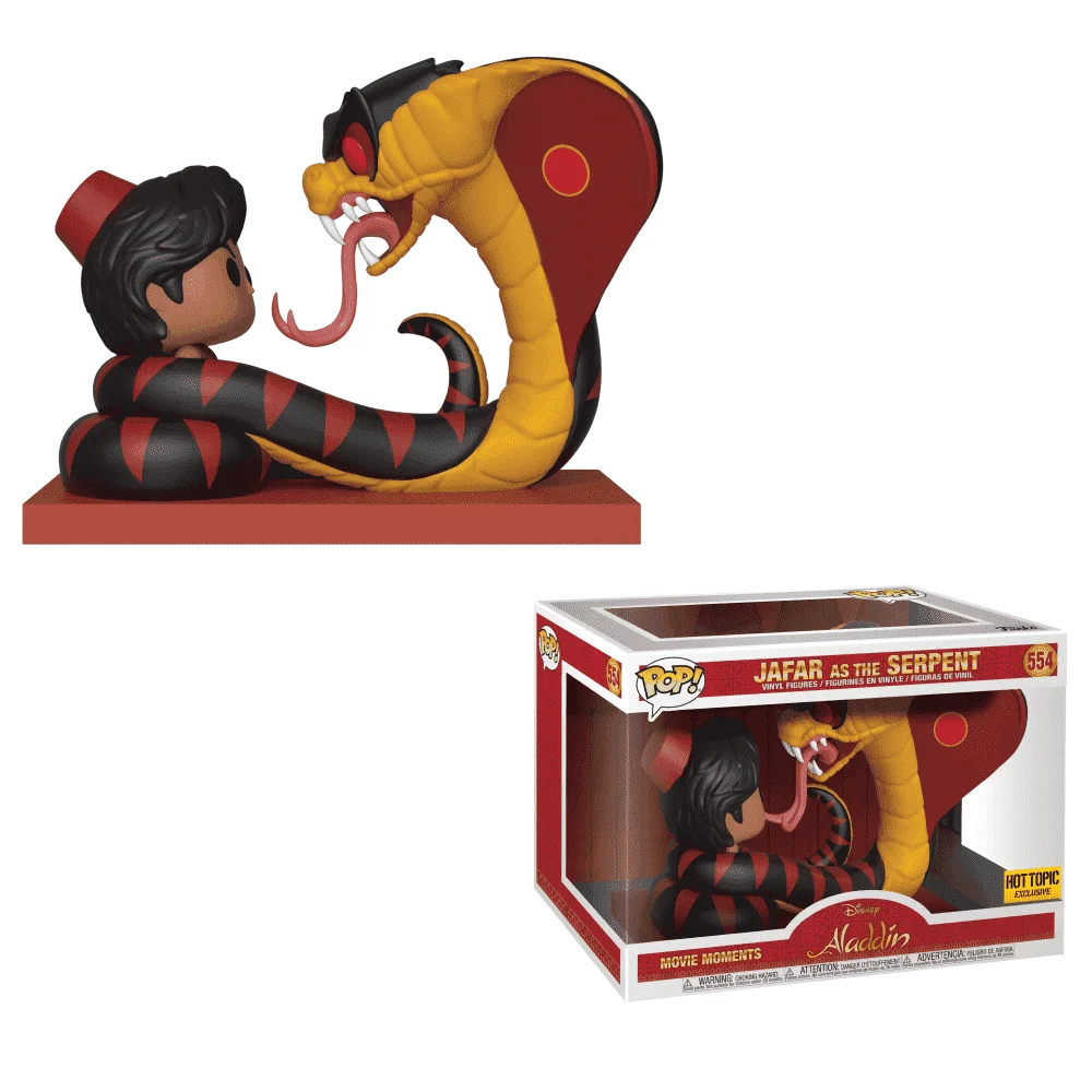 Funko POP! Disney Movie Moment: Aladdin - Jafar the Snake/Serpent 554 (Exclusive) *Na zamówienie
