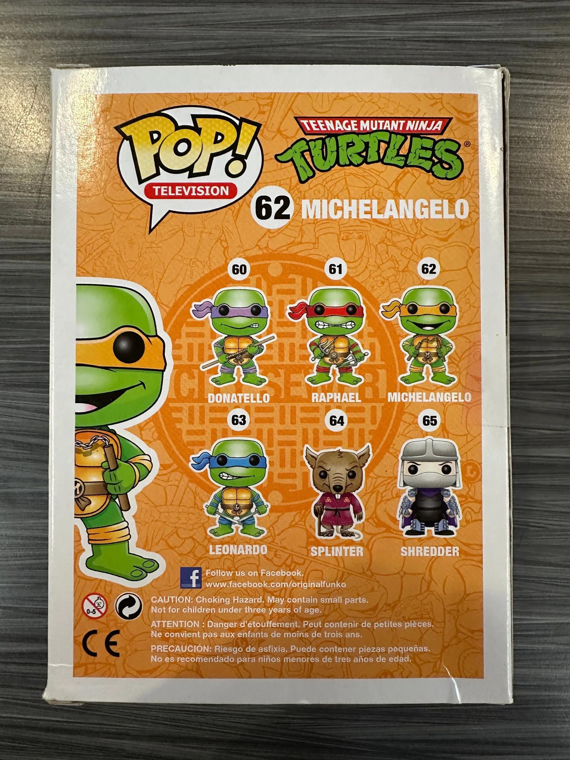 Figurka Funko Pop! Television: Tmnt - Michelangelo [A] #62* Na zamówienie – zdjęcie 4