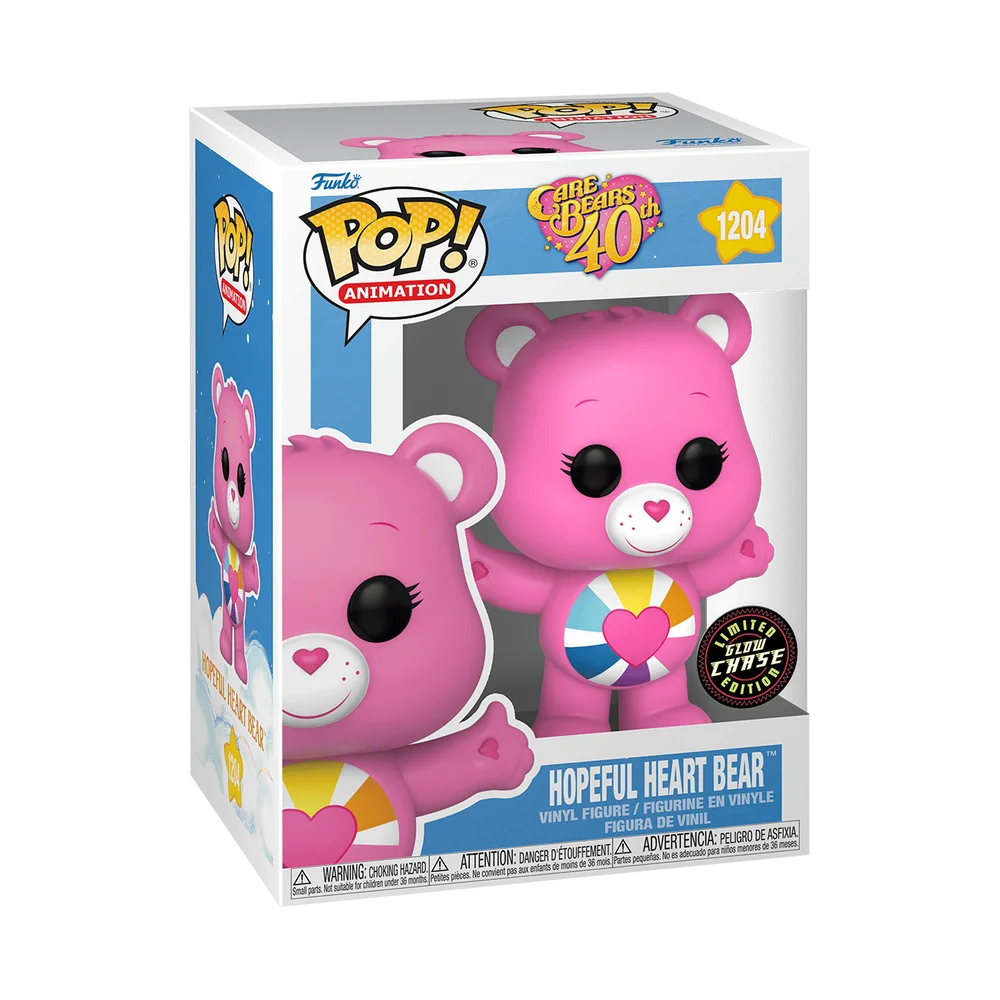 Funko POP! Care Bears Hopeful Heart Bear (Chase) (Glow) 1204 (Chase) *Na zamówienie