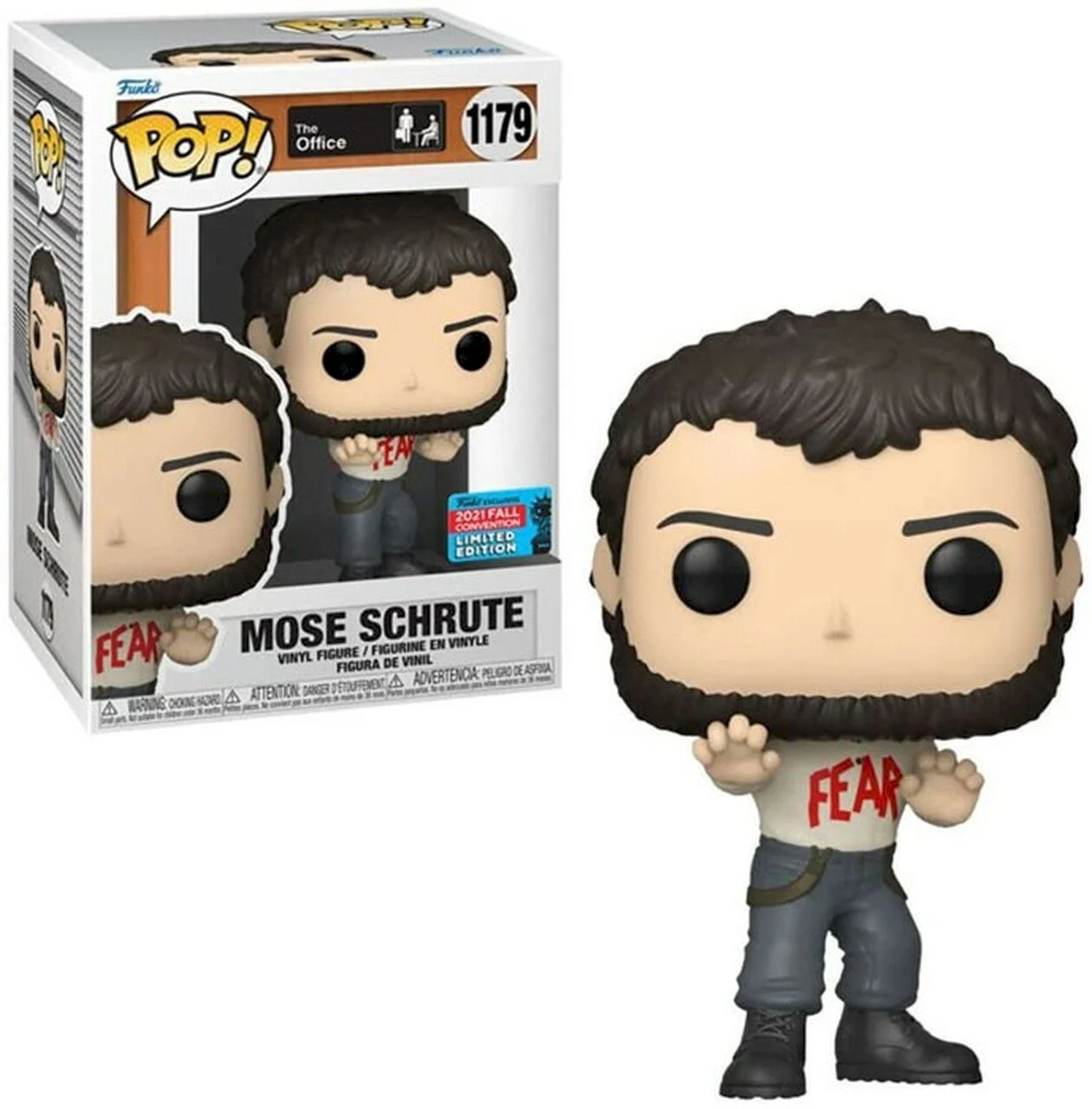 Figurka Funko POP! The Office Mose Schrute Fear fall convention 2021 Special Edition #1179 *Na zamówienie