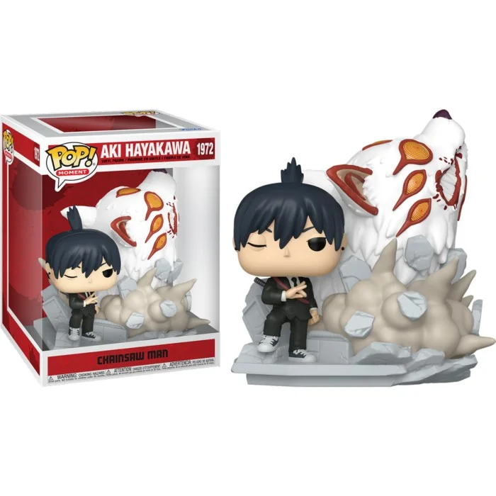 Funko POP! Chainsaw Man - Aki Hayakawa with Fox Devil 1972