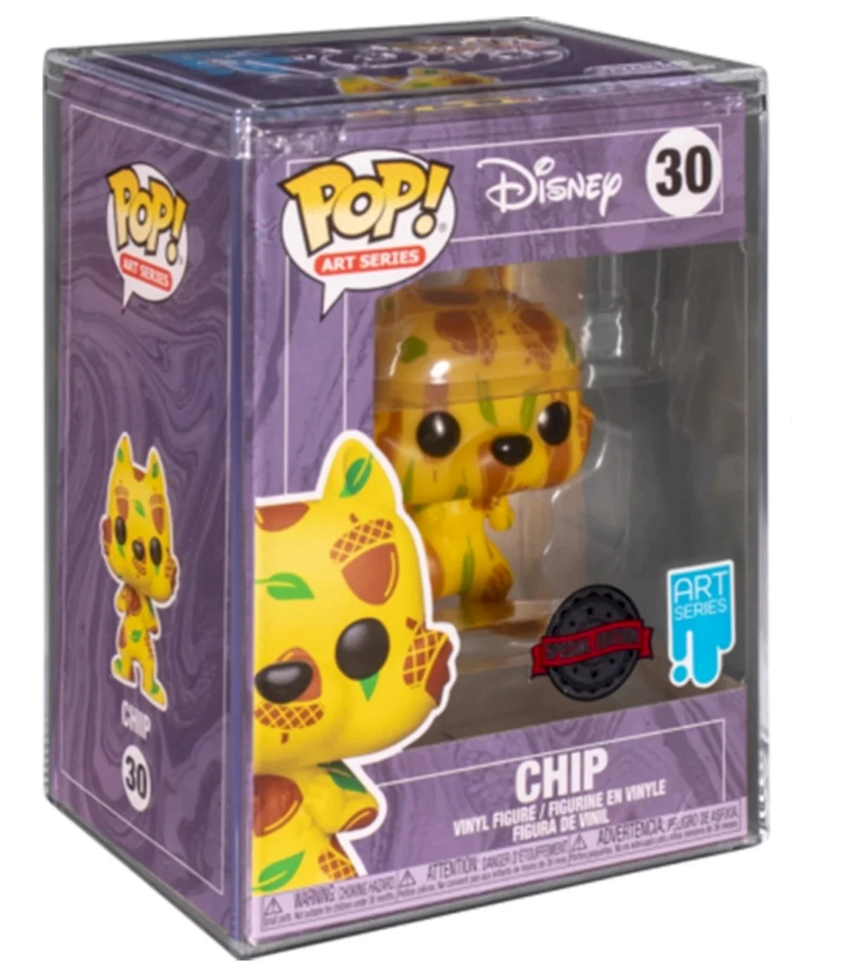 Figurka Funko POP! Disney Art Series Chip Special Edition #30 – zdjęcie 3
