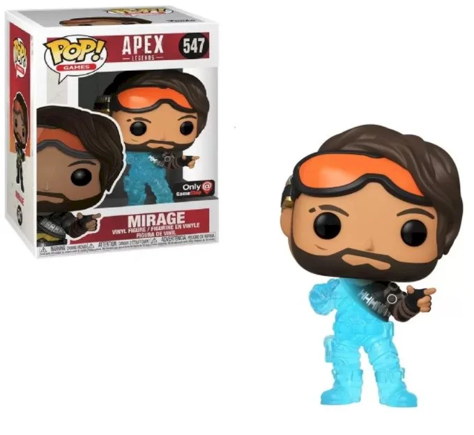 Figurka Funko pop Apex Legends: Mirage 547 GamStop Exc