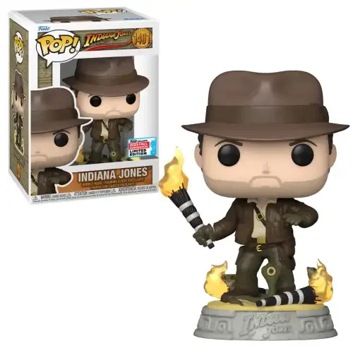 Figurka Funko POP! Indiana Jones Indiana- Indiana Jones & Snakes 1401 NYCC Exclusive