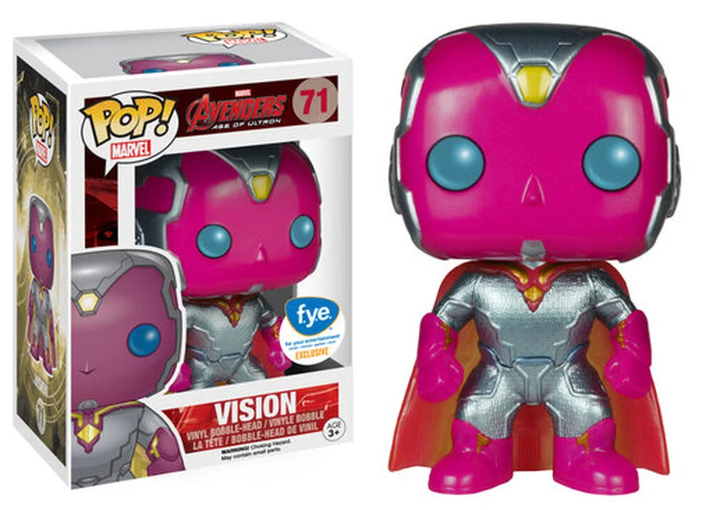 Funko POP! Marvel Avengers 2 - Vision Metallic 71 (Metallic) *Na zamówienie