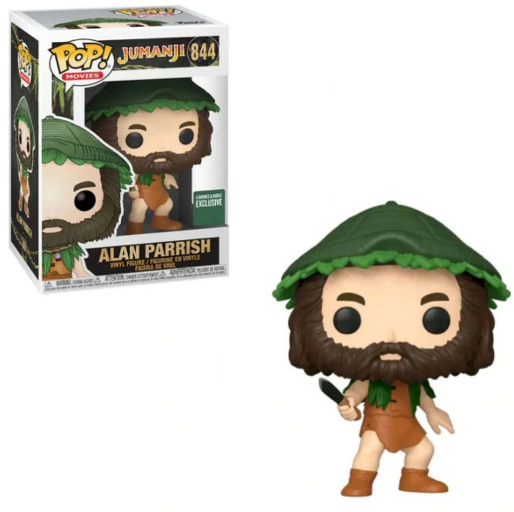Figurka Funko POP Jumanji: Alan Parrish 844 Barnes and Noble Exclusive Uszkodzony box