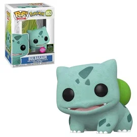 Figurka Funko POP! Games: Pokemon - Bulbasaur (Flocked)(2020 Spring Convention) #453 *Na zamówienie