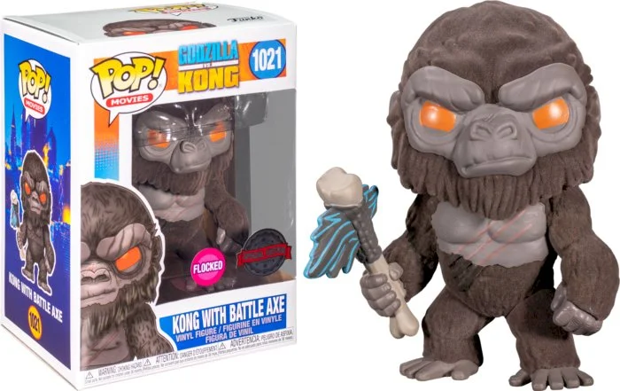 Figurka Funko POP Godzilla Vs Kong: Kong with Axe 1021 Exc Flocked