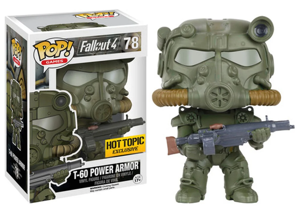 Funko POP! Fallout 4 - Army Green T-60 Armor 78 (Exclusive) *Na zamówienie