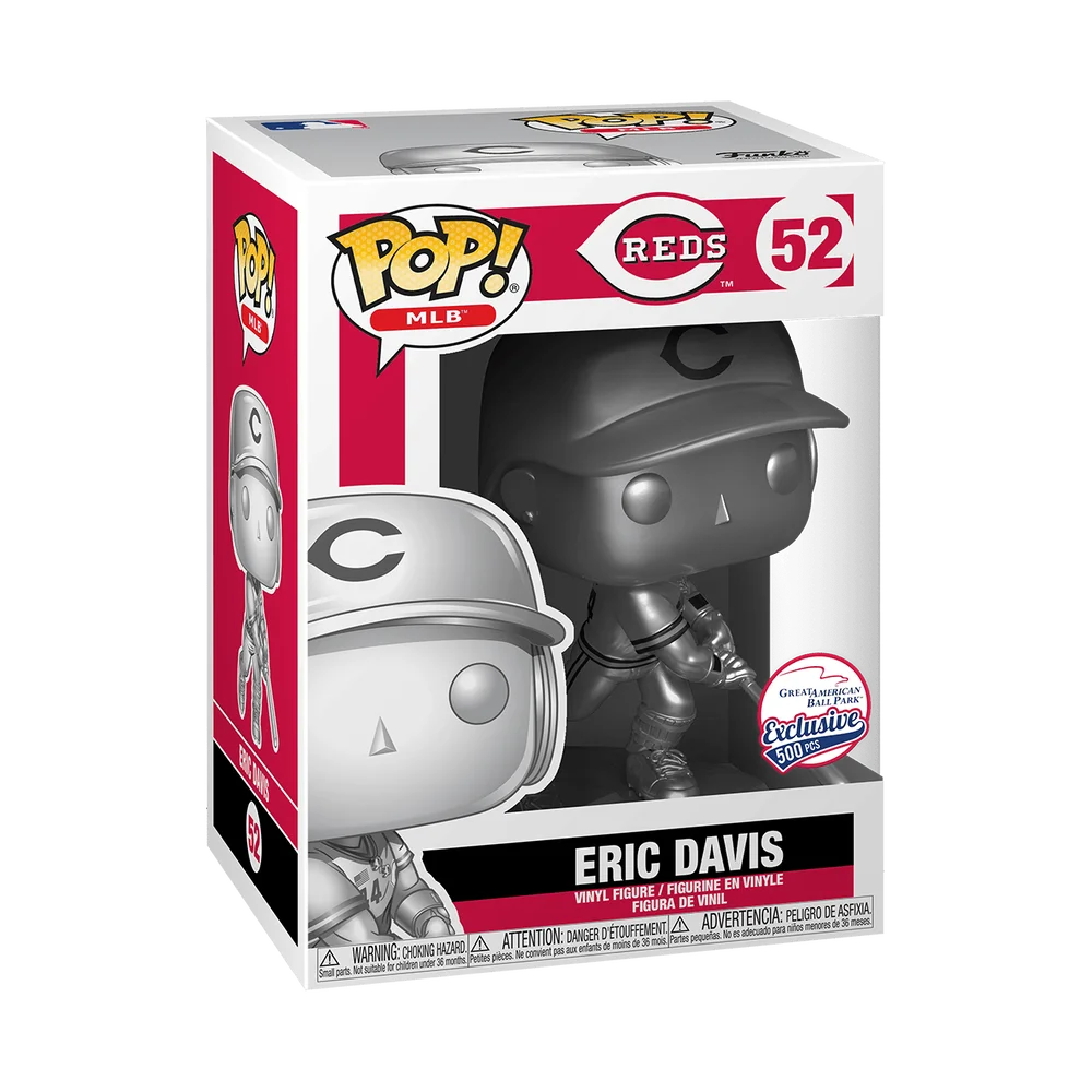 Funko POP! MLB MLB:CincinnatiReds-EricDavis(SV)(StadiumGiveaway) 52 (Exclusive) *Na zamówienie