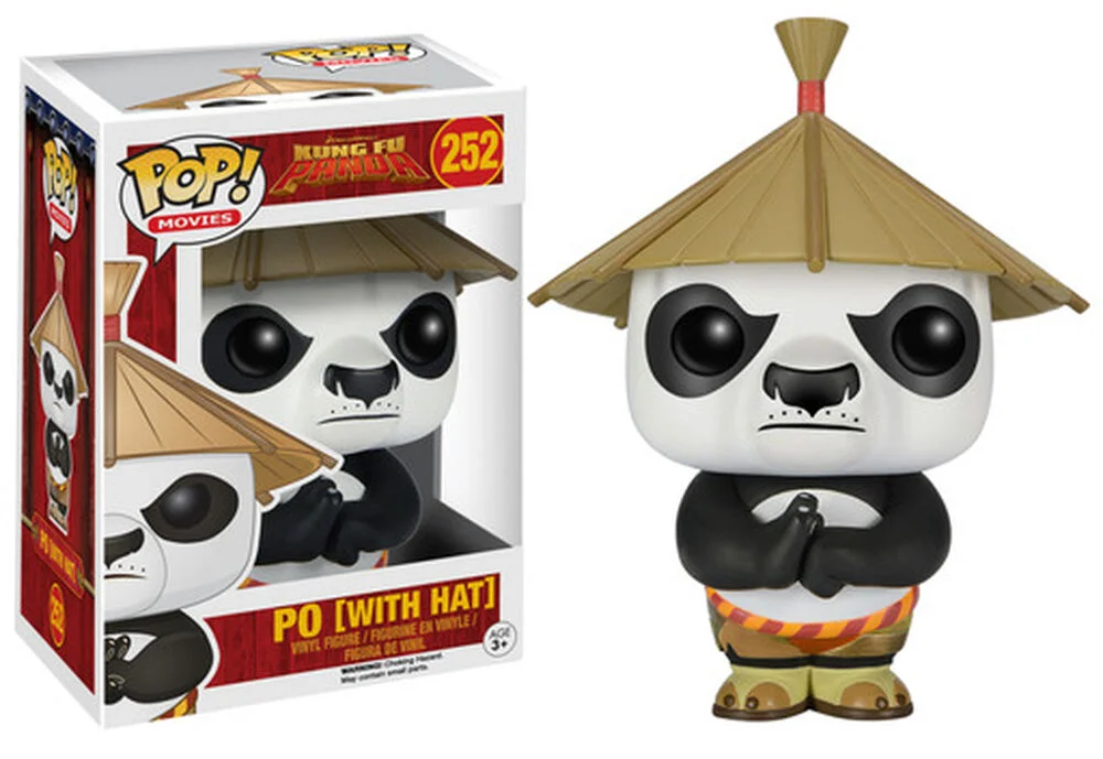 Funko POP! Kung Fu Panda Po w/ Hat 252 *Na zamówienie